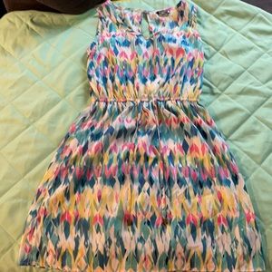 Rainbow dress size large in kids